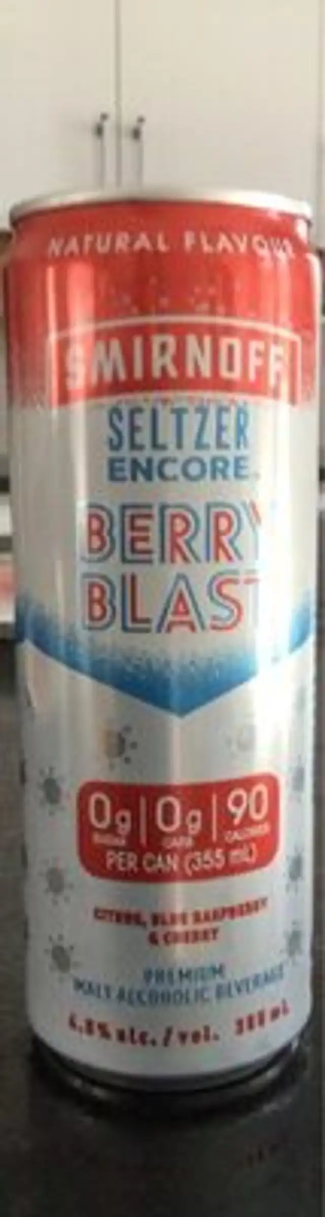 Seltzer encore Berry blast
