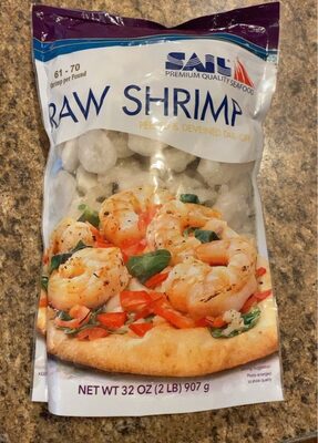 Raw shrimp