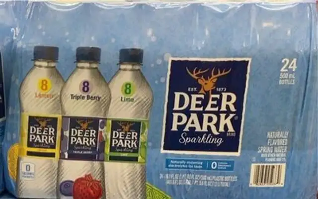 Deep park sparkling water