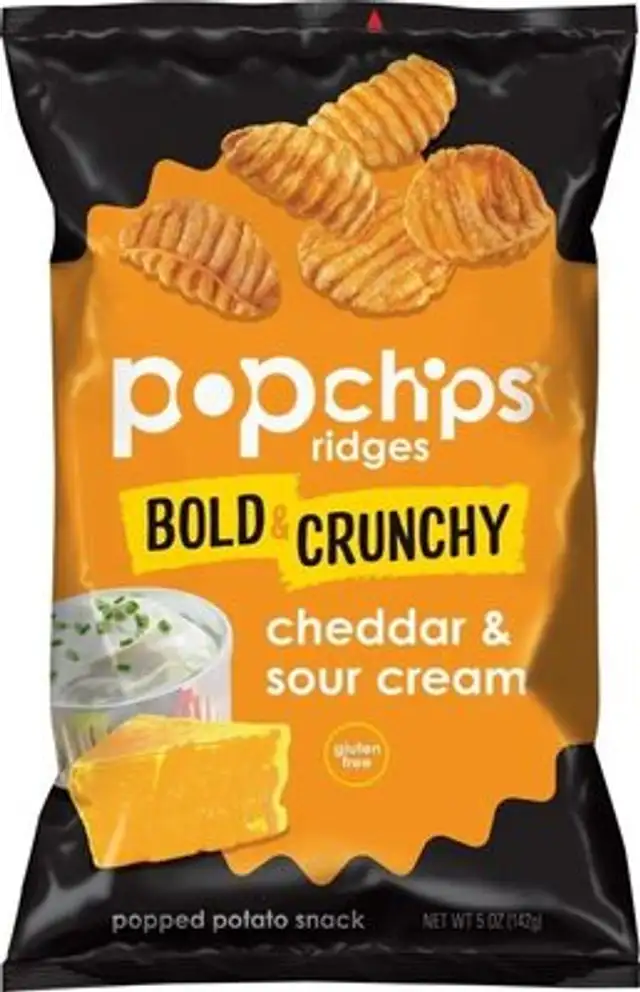 Ridges cheddar & sour cream potato chips