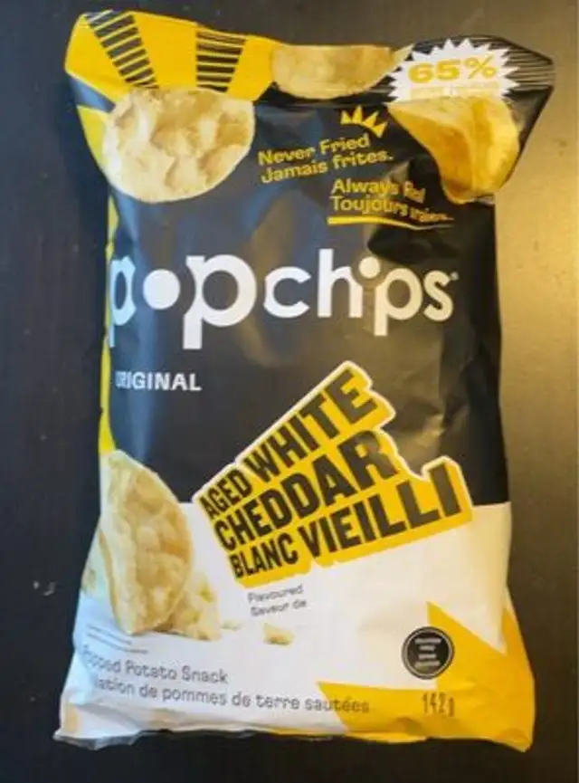 Pop Chips Aged White Cheddar