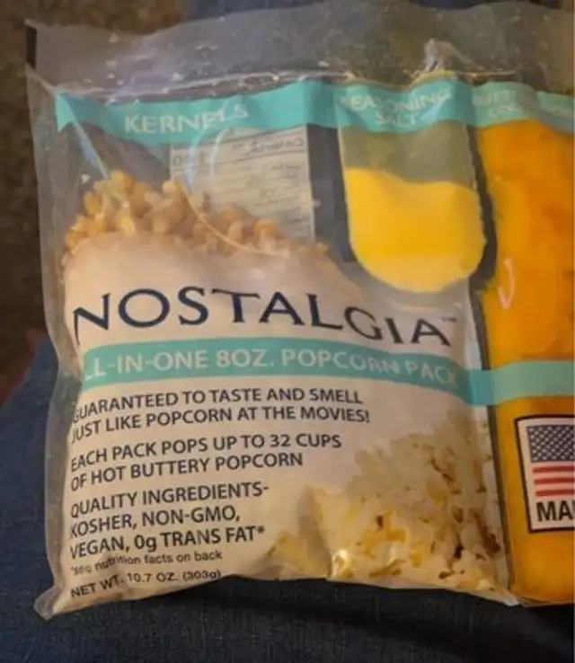 All in one popcorn