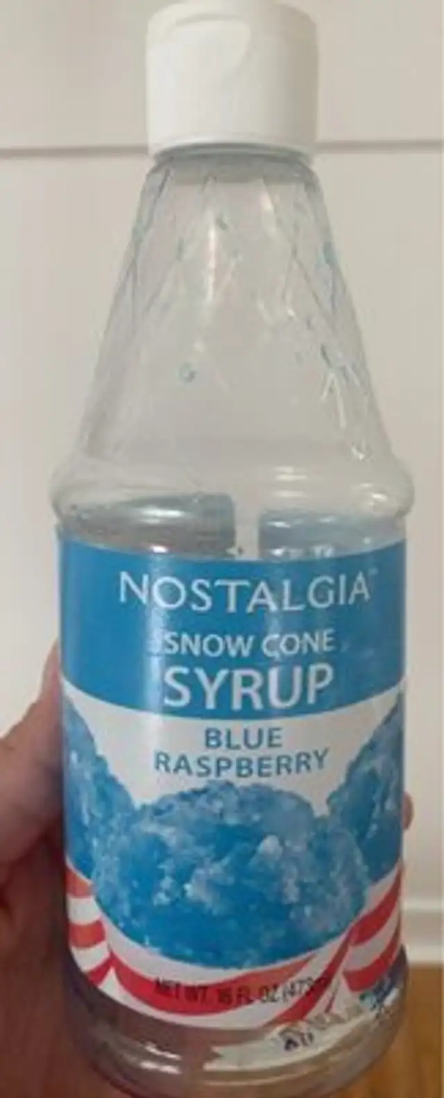 Snow cone syrup