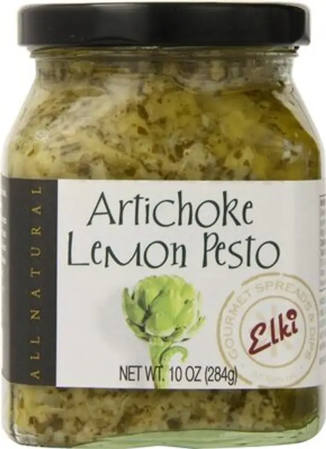 World market artichoke lemon pesto sauce creamy