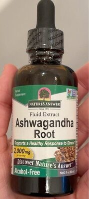 Ashwagandha Whole Plant Alcohol Free