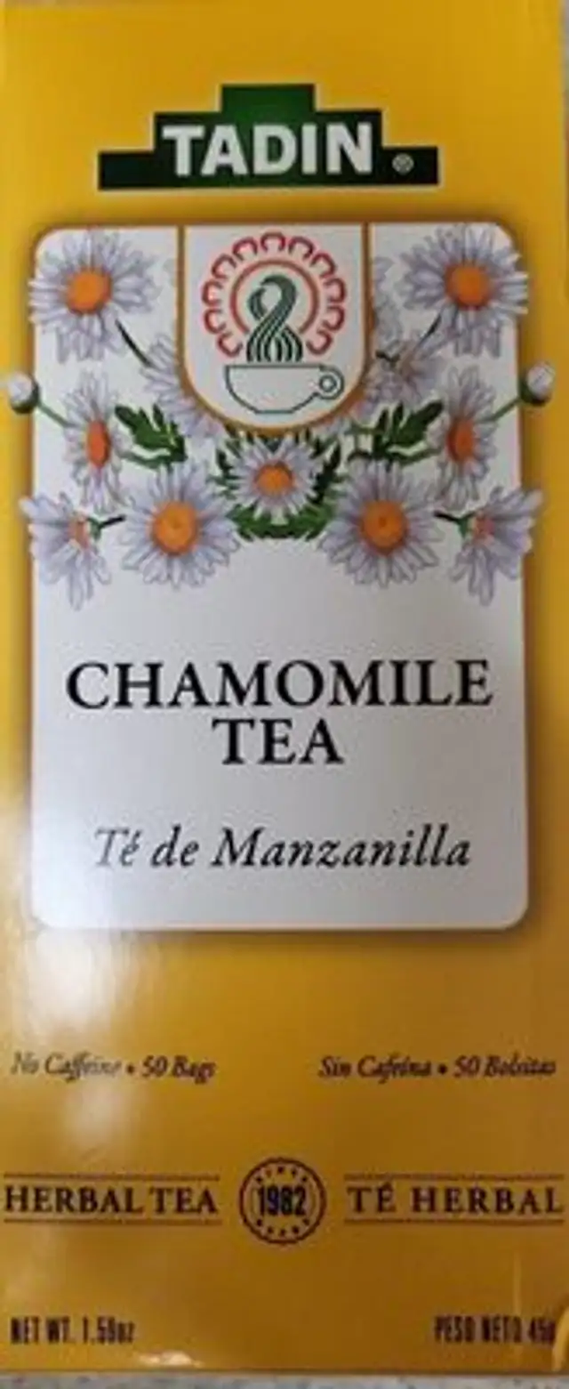 Te de manzanilla