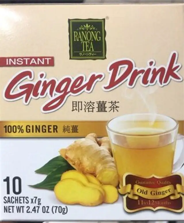 Instant Ginger Drink  100%Ginger