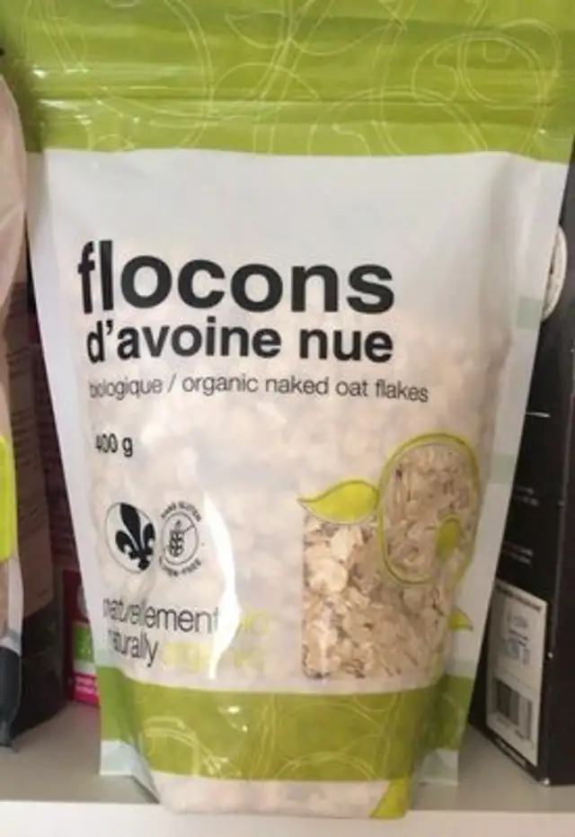 Flocons d’avoines nue