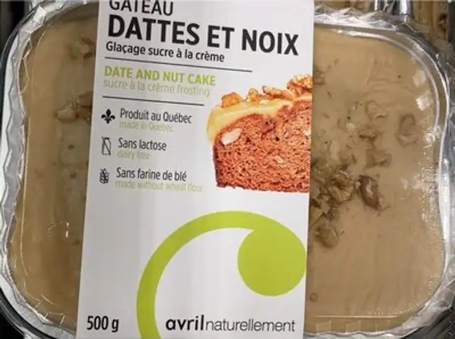 Gateau dattes et noix