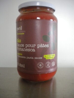 Sauce pour pâtes Puttanesca biologique