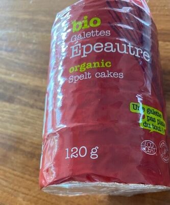 Galettes Épeautre / Organic spelt cakes