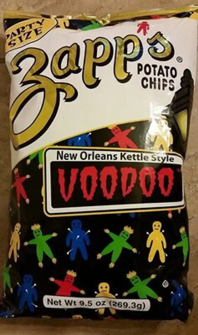 Zapps new orleans voodoo party size