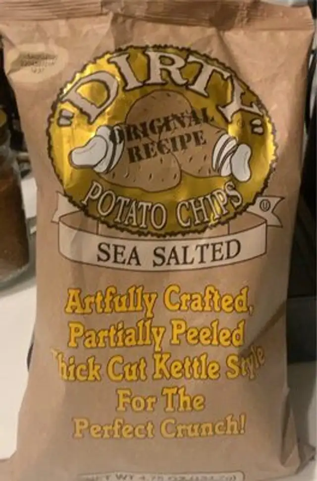 Potato chips sea salted