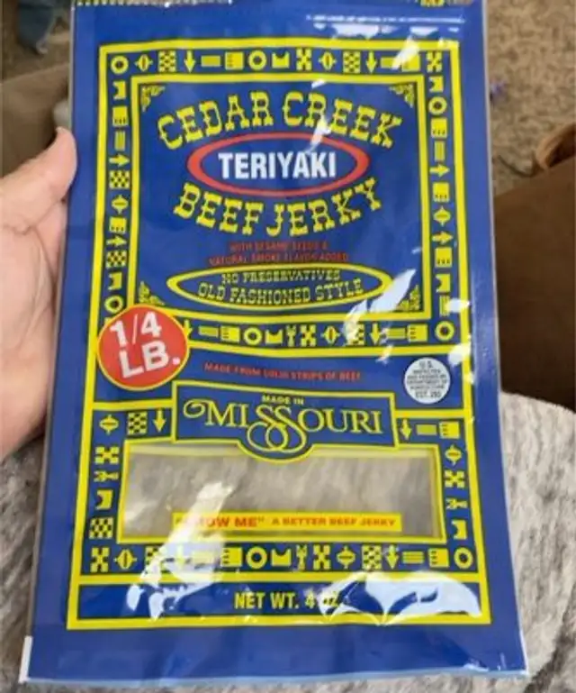 Teriyaki beef jerky