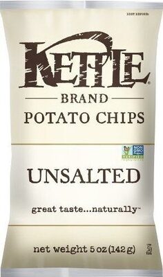 Potato Chips Unsalted (US only) front packaging