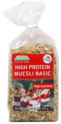 Mestemacher - High Protein Muesli Basic, 17.6oz (500g)