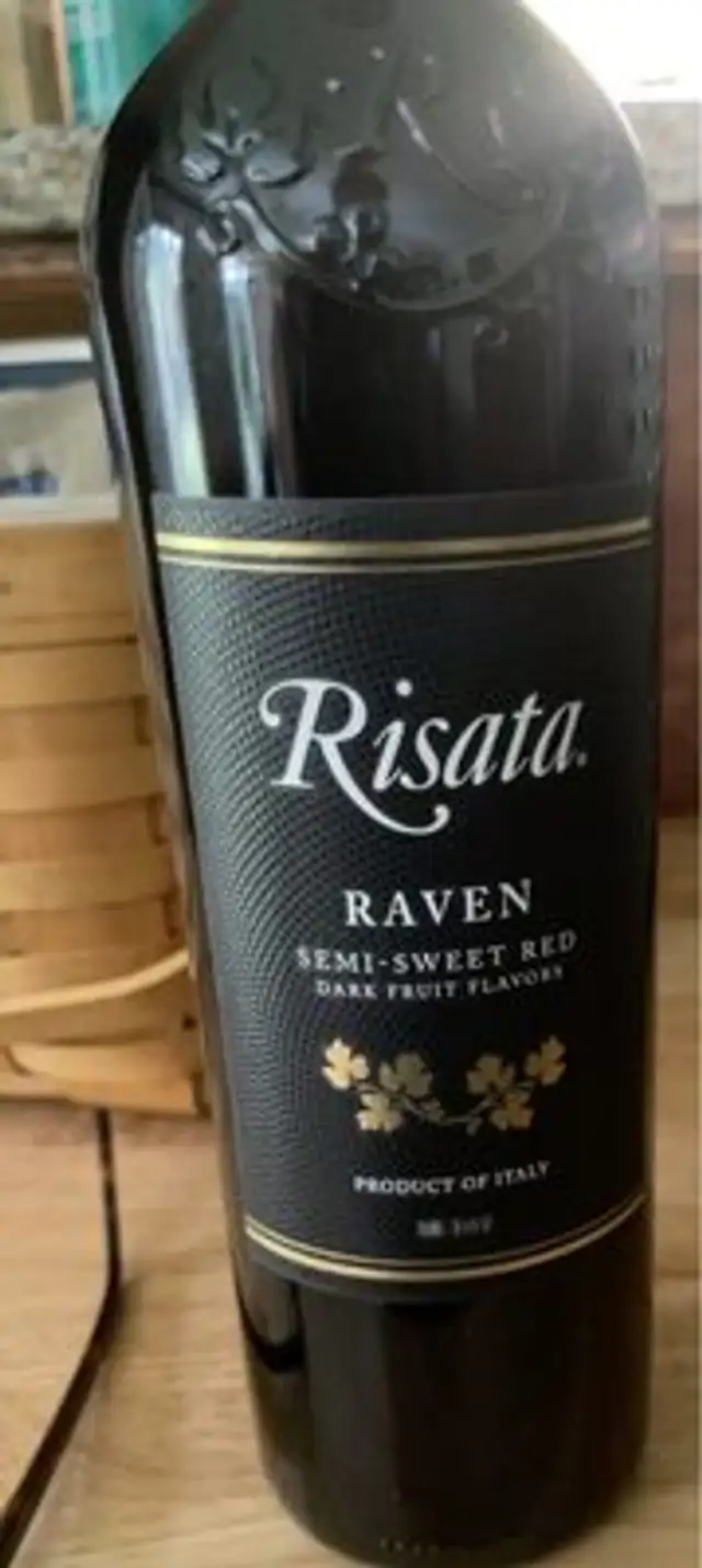 Raven Semi-sweet red wine