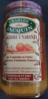 Mermelada de jengibre y naranja