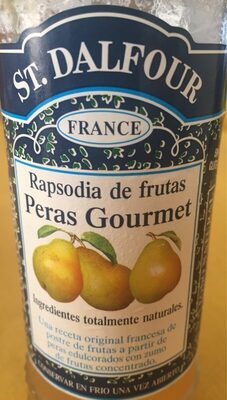 Rapsodia de frutas Pera Gourmet