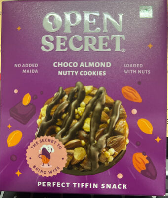 Choco almond nutry cookies