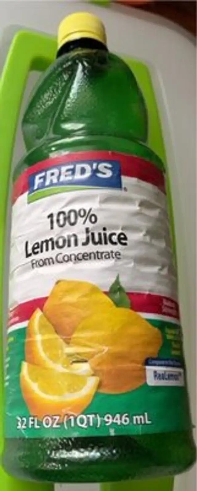 100% Lemon Juice from Concentrate