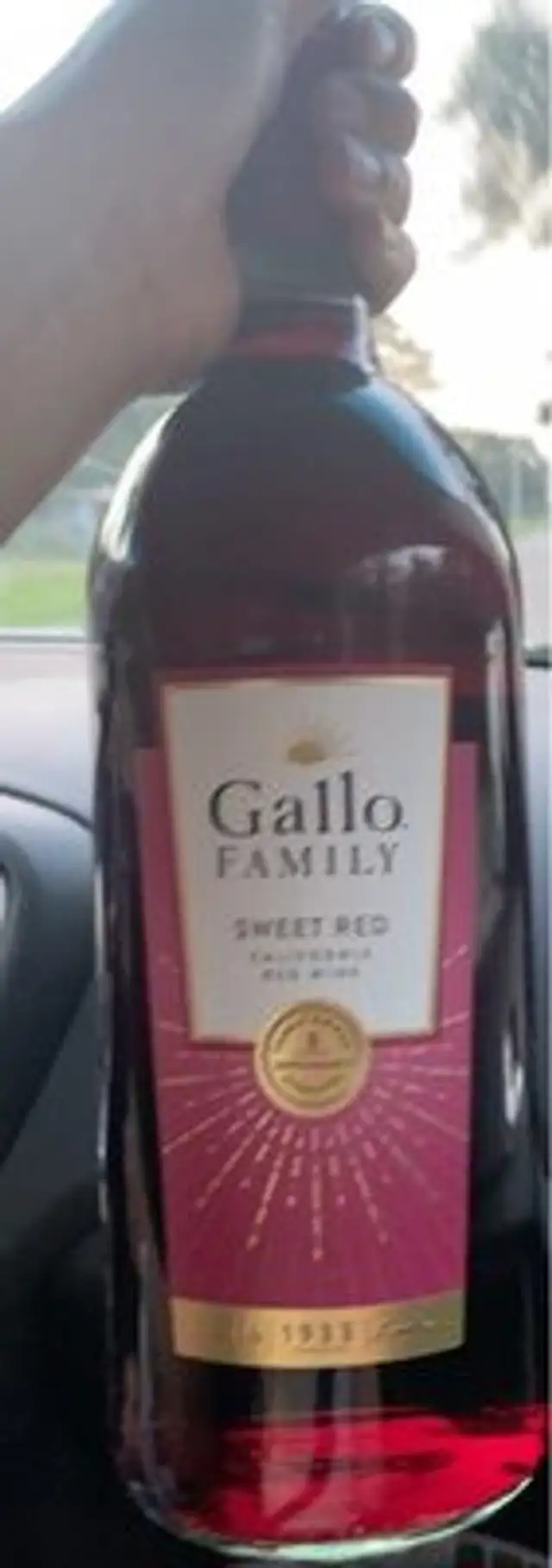 sweet red california red wine