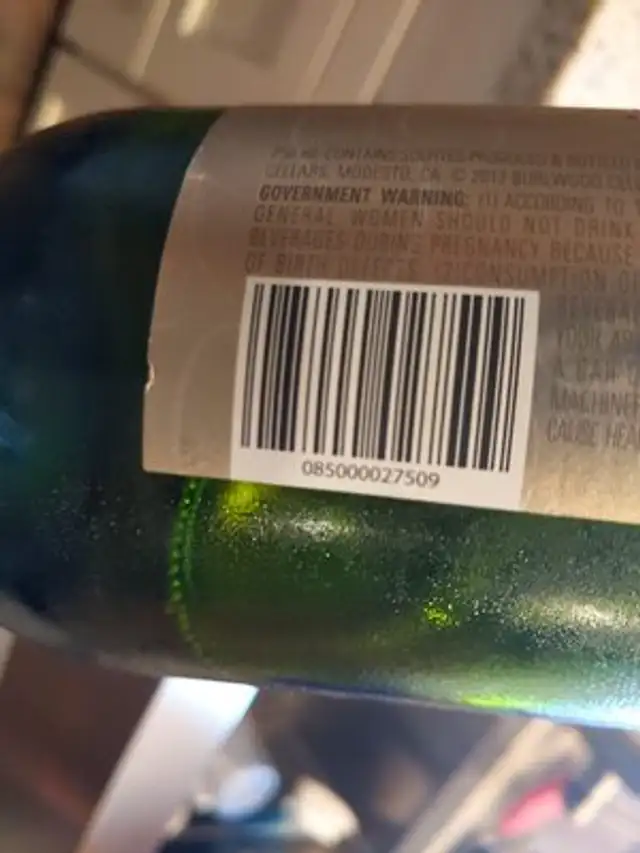 Unknown ingredients label