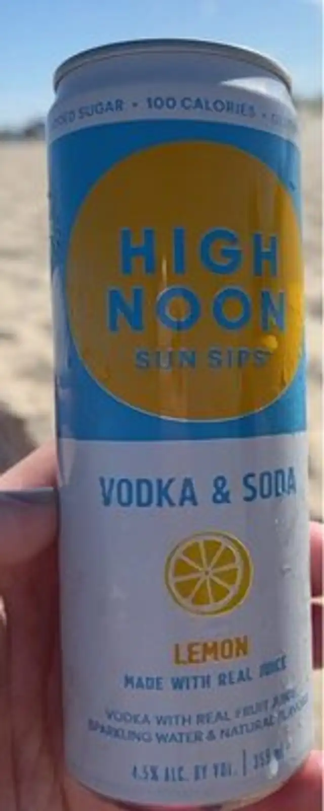 Lemon Vodka & Soda