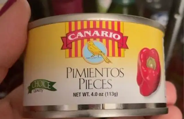 Pimientos pieces