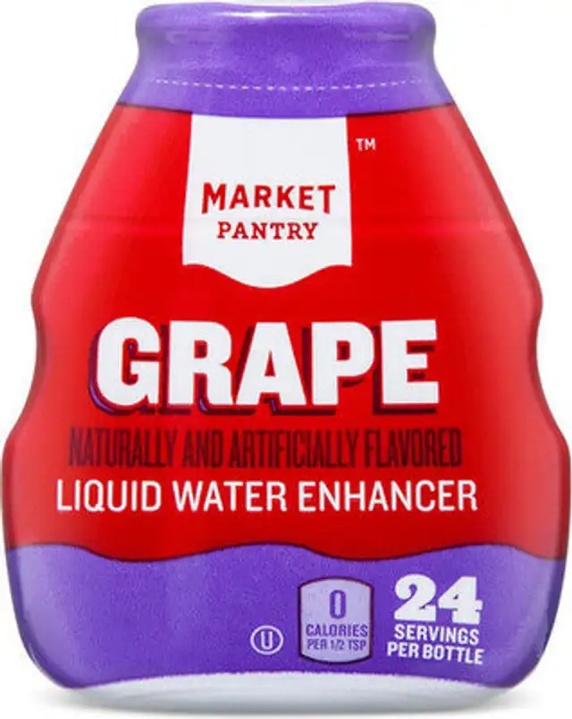 Liquid water enhancer grape