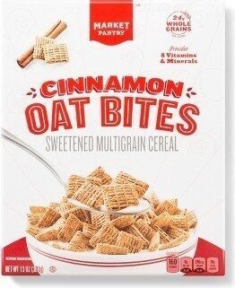 Cinnamon oat bits breakfast cereal