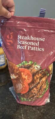 Steak Seasoned Beef Patties