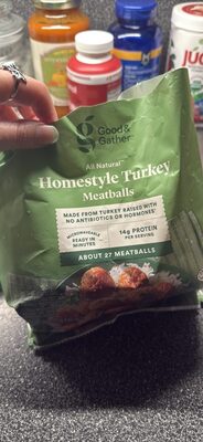 Homestyle Turkey Meatballs