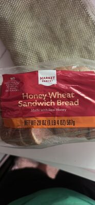 Honey Wheat Sandwich Bread