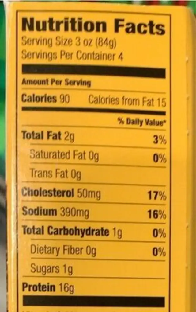 Good & gather seasoned nutrition facts table