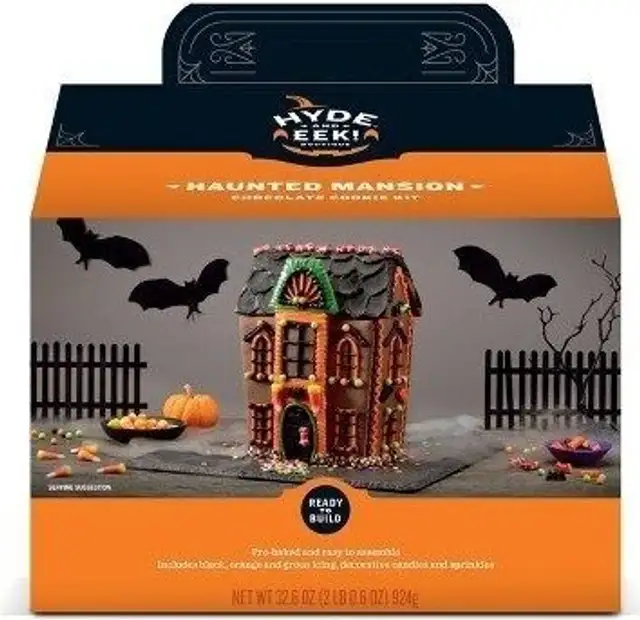 Haunted mansion chocolate cookie kit