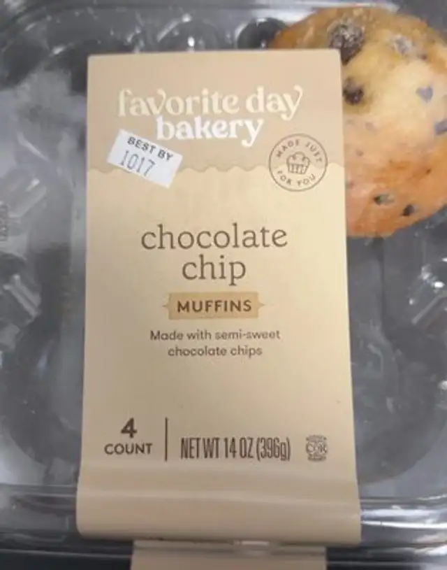 Chocolate chip muffins
