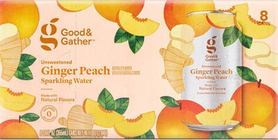 Ginger Peach Sparkling Water
