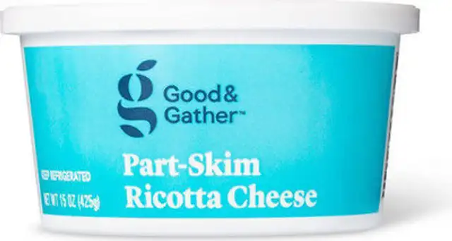 Part skim ricotta cheese