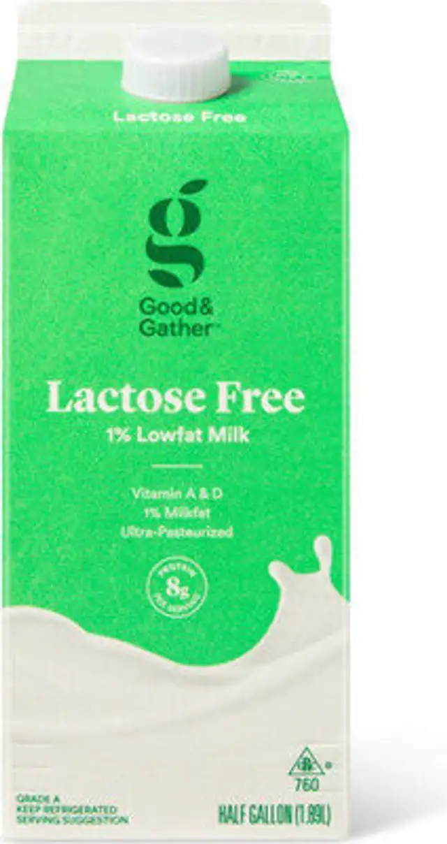 Lactose free milk