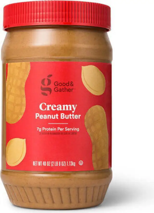 Creamy peanut butter