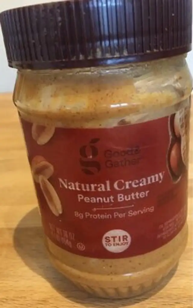 Natural creamy peanut butter