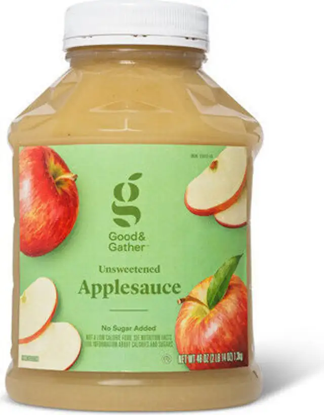 Good & gather unsweetened applesauce
