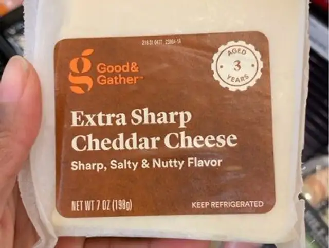 Extra sharp cheddar cheese