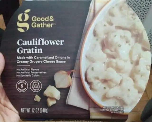Cauliflower gratin