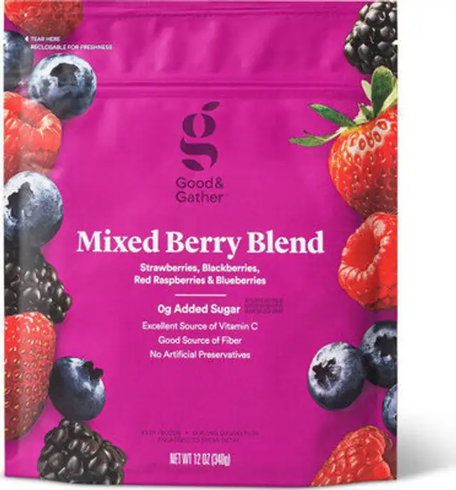 Frozen mixed berries