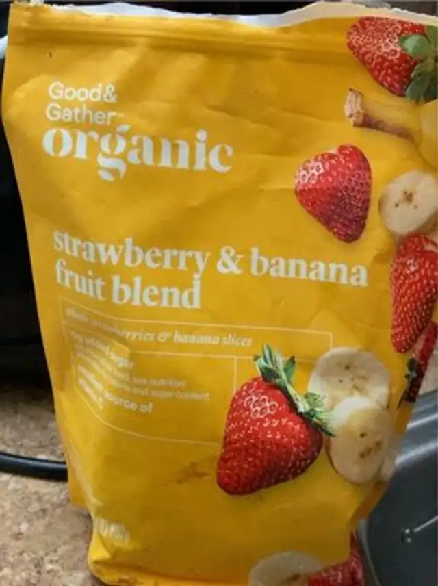 strawberry & banana fruit blend