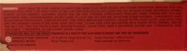 Apple cinnamon soft baked breakfast bars nutrition facts table