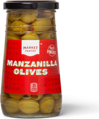 Pimiento stuffed green olives