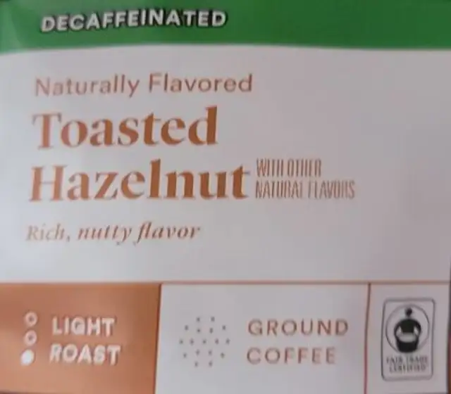Toasted Hazelnut coffee